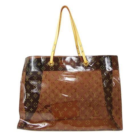 louis vuitton see through handbag|translucent louis vuitton bag.